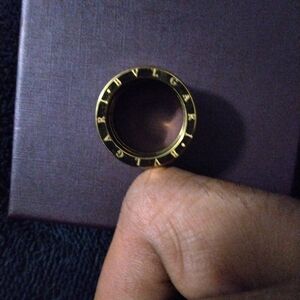 Gold and Brown Ring